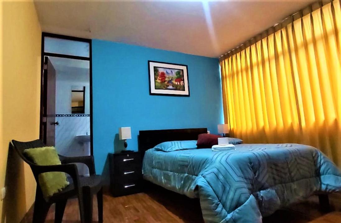 Hostal Los Pinos وانكايو المظهر الخارجي الصورة