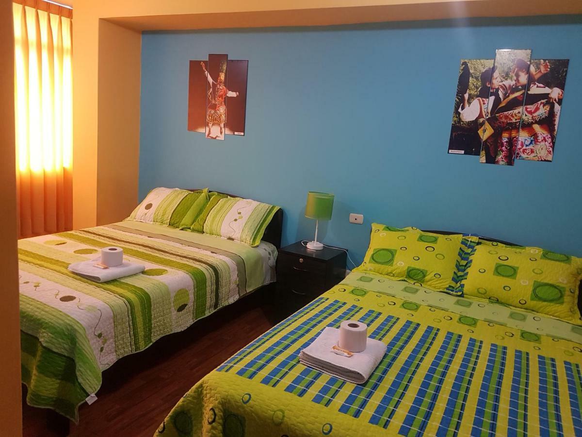 Hostal Los Pinos وانكايو المظهر الخارجي الصورة